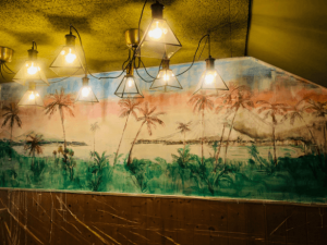 Tropical mural (350 x 150cm)